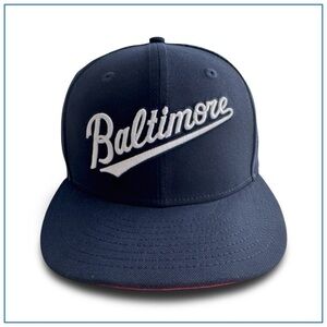 New Era Baltimore Orioles Alternate Logo Patch Script ‘Cooperstown’ Hat